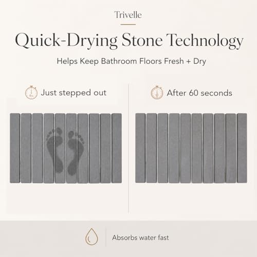Stone Bath Mat for Bathroom Floors