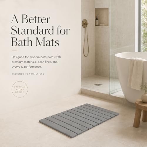 Stone Bath Mat for Bathroom Floors