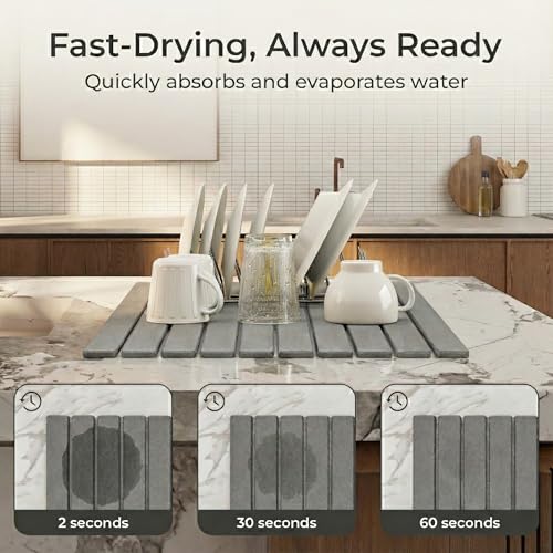 Stone Drying Mat for Kitchen Counter